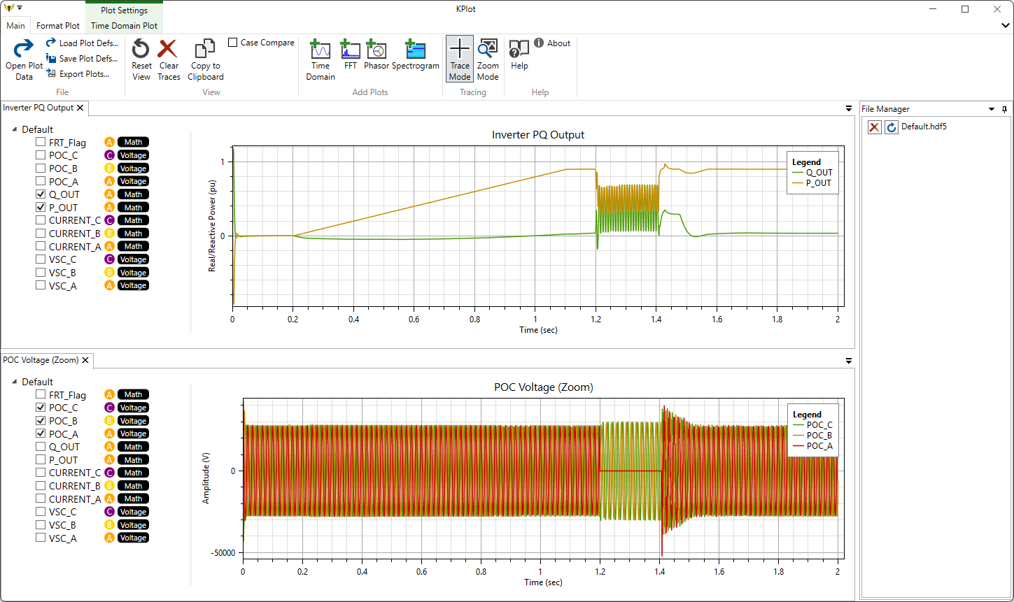 PV IBR Demo Screenshot