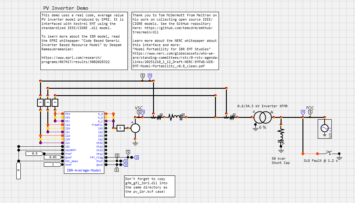 PV IBR Demo Screenshot